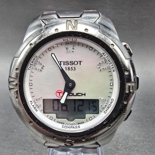 Tissot touch watch - tissot, t-touch