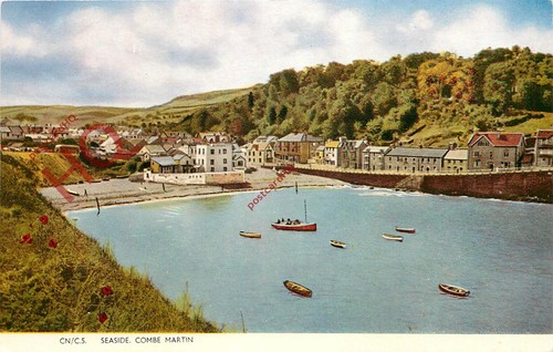 Picture postcard combe - postcard;,