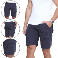 Mens Cargo Combat Stretch