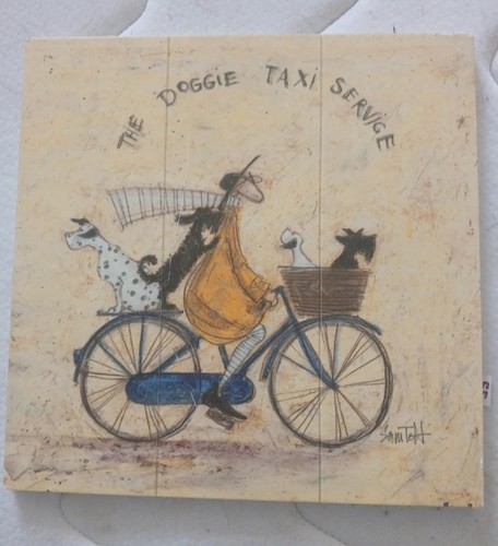 The doggie taxi service - taxi, service'