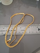 22ct Gold  Rope Chain, 12.4g