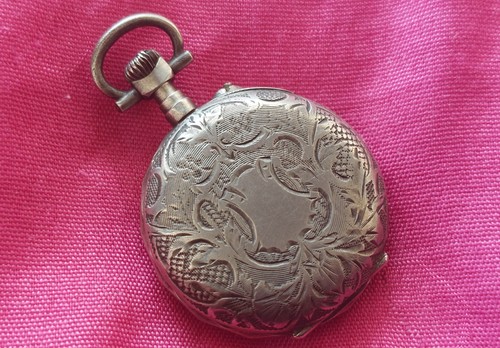 Antique silver cilynder - antique, pocket