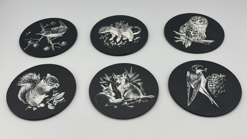 Round coasters polished - coasters,