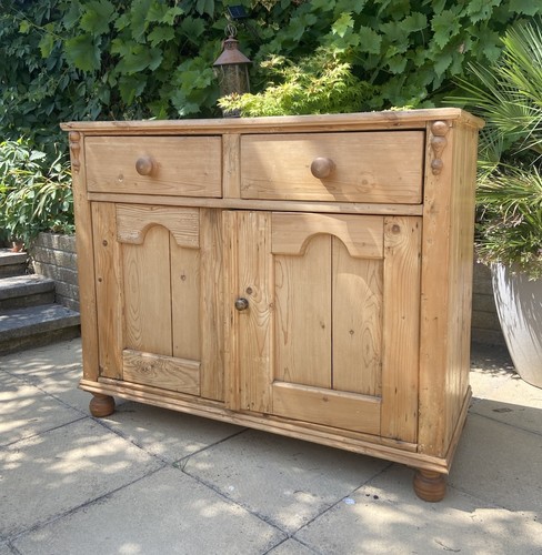 Antique pine cupboard - pine, |