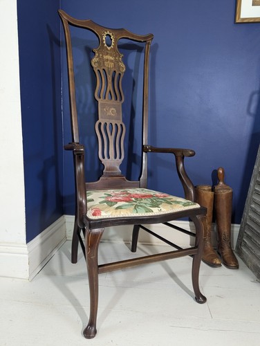 Antique edwardian inlaid - edwardian,