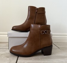 Womens  Ankle Boots Block Heel