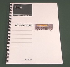 Icom IC-R8500 Instruction