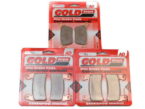 Goldfren brake pads front - pads,