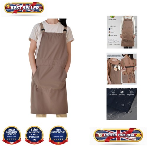 Chic sleeveless artist - chic, smock