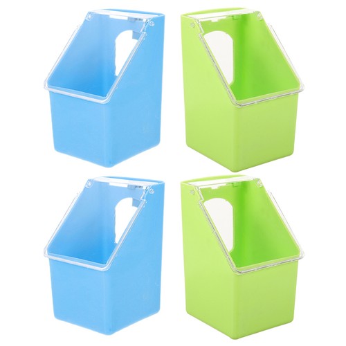 4pcs quail cage feeder - quail,