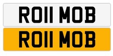 Private Number Plate RO11 MOB
