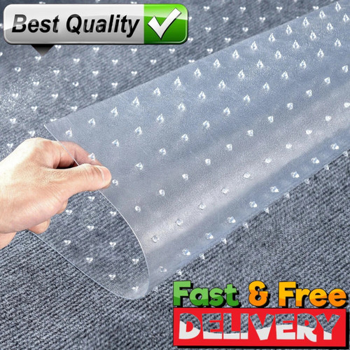 Heavy duty clear vinyl carpet - heavy,