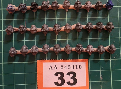Space marine heads - space,