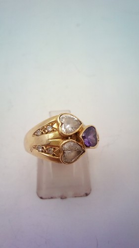 Hallmarked gold ring - hallmarked,