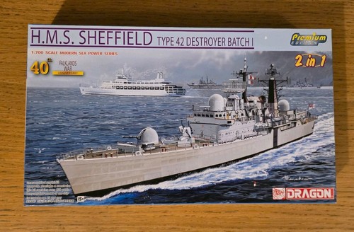 Dragon 700 hms sheffield - hms,