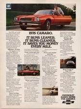 1975 Red Camaro Original 70s
