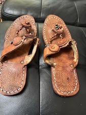 Indian hand crafted sandals size 10 (uk 8)