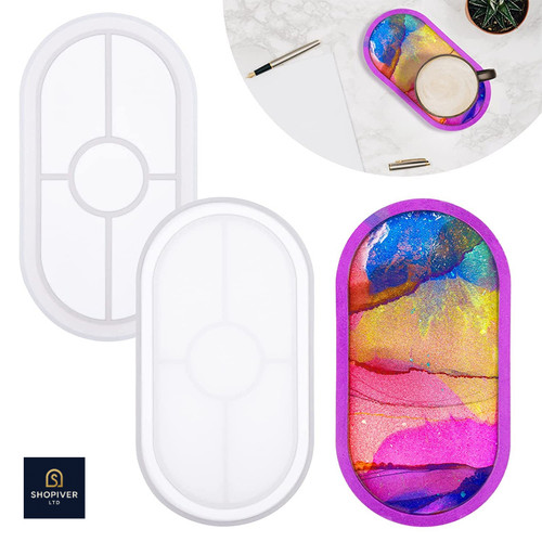 Oval silicone resin - oval,