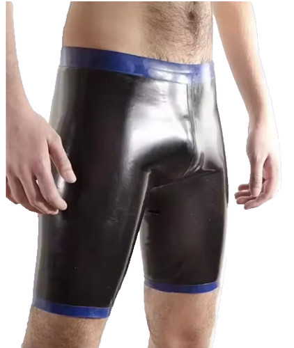 Men latex rubber boxer - latex,