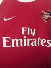 Size XL Brand New Authentic Nike Arsenal 2010/2011 Home Shirt Football Top Mens 
