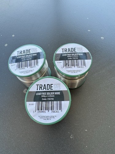 Trade save lead free - trade, solder