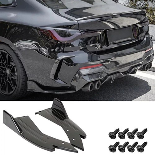 Gloss blk rear - bumper, diffuser