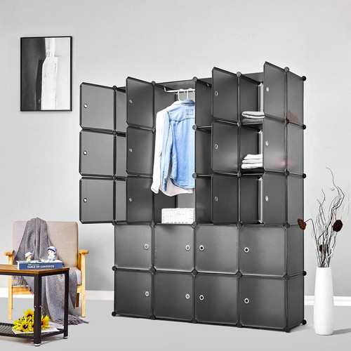 Cubes diy wardrobe plastic - wardrobe,