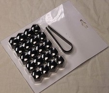 WHEEL NUT COVERS FOR VAUXHALL