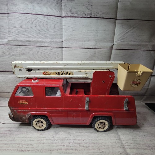 Vintage metal tonka snorkel - metal,