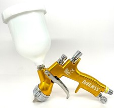 DeVILBISS TE20 GTI PRO Spray Gun Painting Gun 1.3mm Nozzle Paint Gun Gold Color