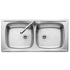 Leisure Euroline Stainless steel Double bowl kitchen sink - EL860DB