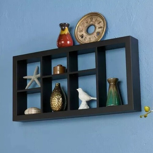 Compartment floating shelves - 7-compartment,