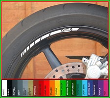 8 x BUELL Wheel Rim Stickers