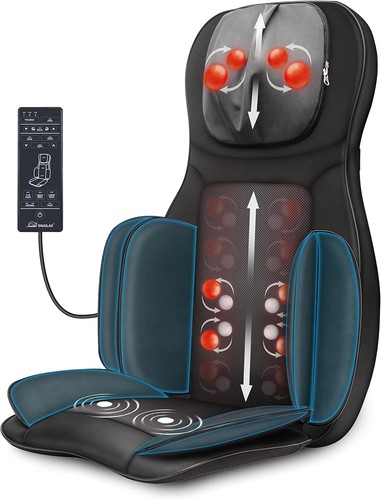 Back massager with - back, heat