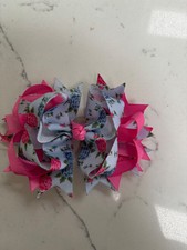 Two Shaded Bow Hair Clip