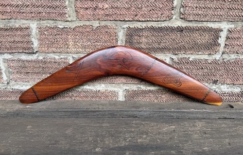 Vintage mulga engraved - mulga,