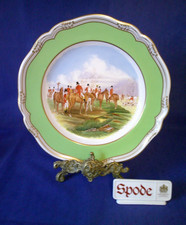 Spode Cabinet Plate - Hunting