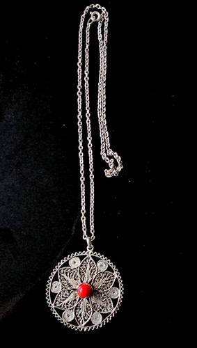 Vintage silver filigree - silver,
