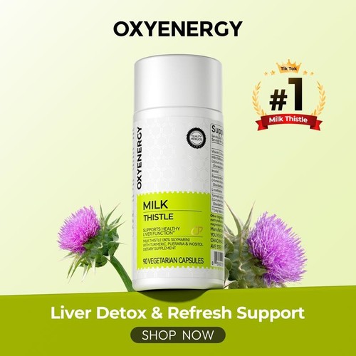 Oxyenergy milk thistle liver - oxyenergy,