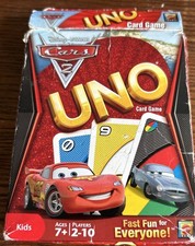 Mattel Cars UNO Card Game  Family Children Friends Party Gift