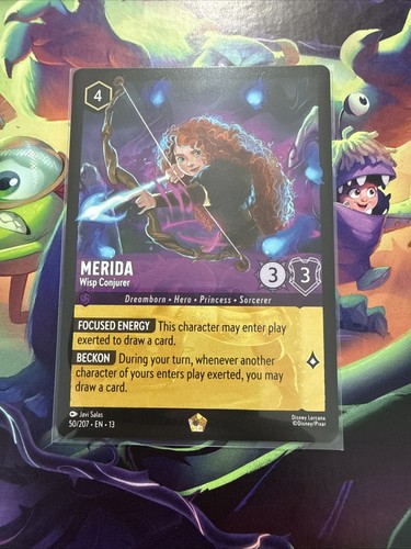 Disney lorcana merida wisp - lorcana,