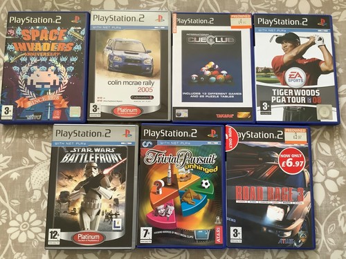 Ps2 playstation games bundle - ps2,