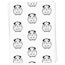 'Cute Guinea Pig' Gift Wrap / Wrapping Paper / Gift Tags (GI050001)