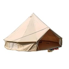  Canvas Bell Tent 5 m  4-Season Camping Yurt Tent 