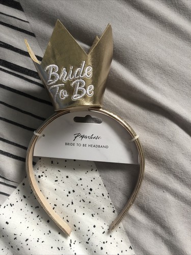 Bride crown headband - bride, be
