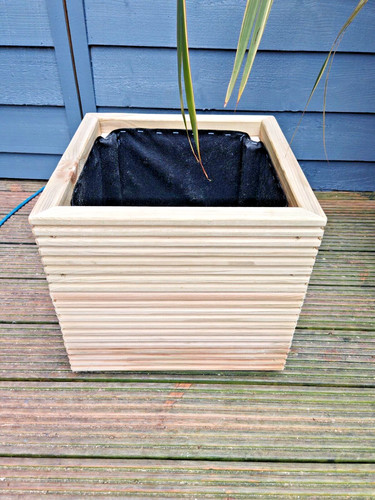 Square wooden decking - 35,
