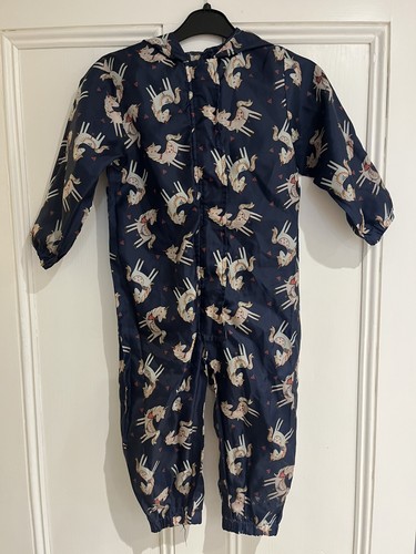 Girls navy unicorn - unicorn, suit