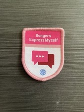 Girlguiding Ranger/senior Section Express Myself Theme Award - Girl Guides