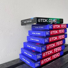 TDK Blank Cassette Tapes: FE90