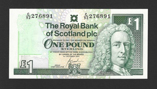Royal bank scotland 1 - scotland, £1